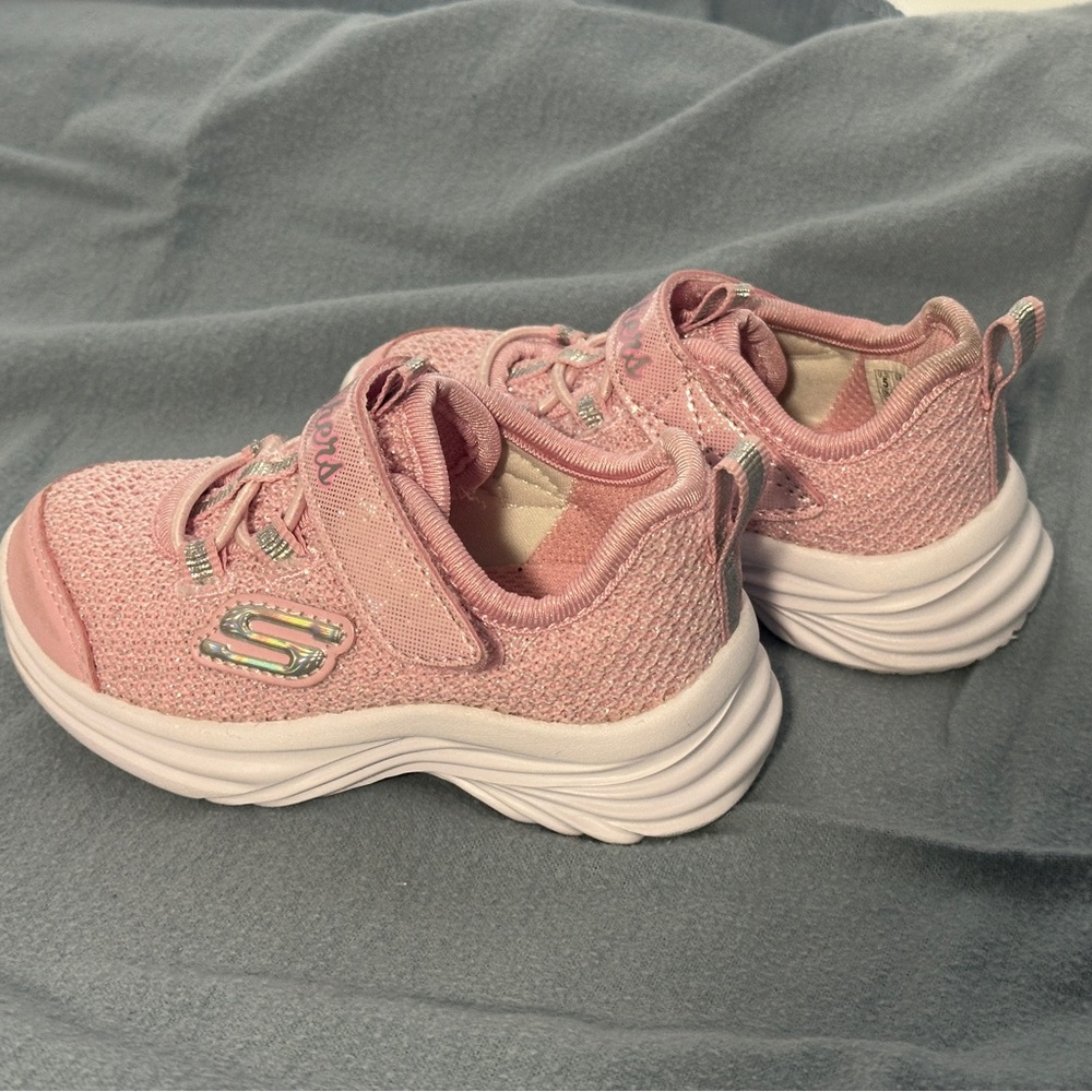 Skechers Kids Light Pink Sneakers